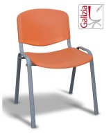 50A PL SEDIE FISSE IN PLASTICA CON TELAIO IN ALLUMINIO