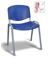 50A PL SEDIE FISSE IN PLASTICA CON TELAIO IN ALLUMINIO