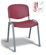 50A PL SEDIE FISSE IN PLASTICA CON TELAIO IN ALLUMINIO