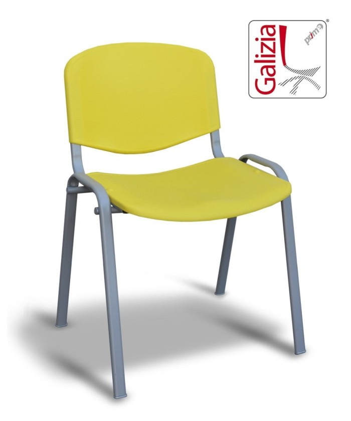 50A PL SEDIE FISSE IN PLASTICA CON TELAIO IN ALLUMINIO