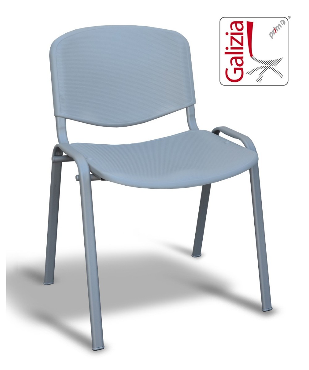 50A PL SEDIE FISSE IN PLASTICA CON TELAIO IN ALLUMINIO