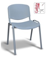 50A PL SEDIE FISSE IN PLASTICA CON TELAIO IN ALLUMINIO