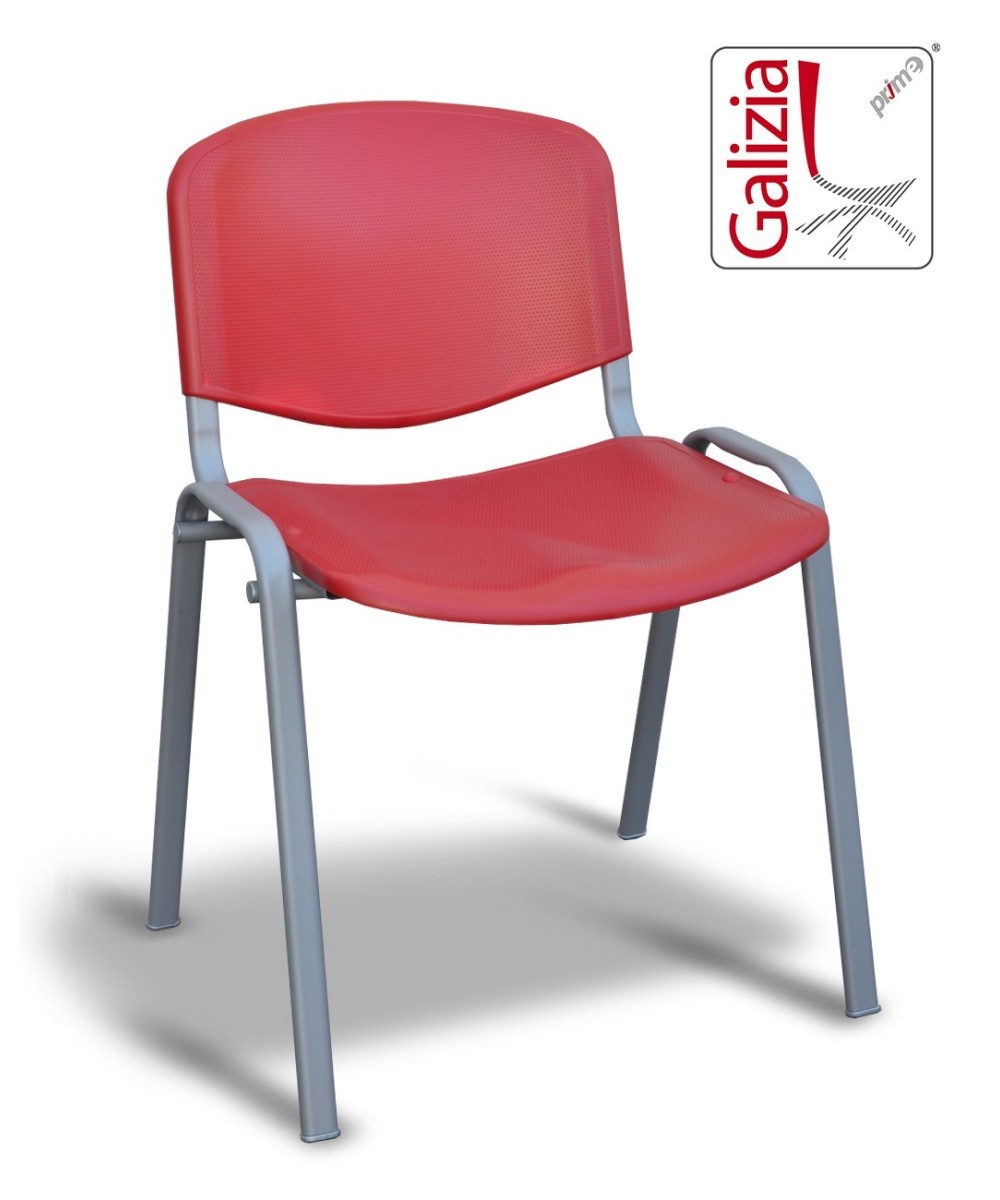 50A PL SEDIE FISSE IN PLASTICA CON TELAIO IN ALLUMINIO