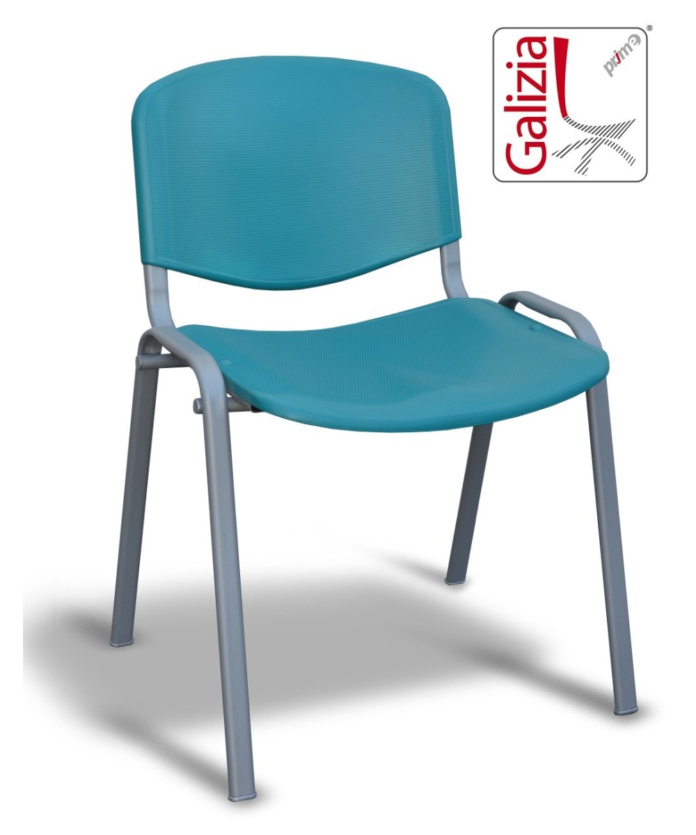 50A PL SEDIE FISSE IN PLASTICA CON TELAIO IN ALLUMINIO