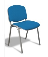 50A  SEDIA FISSA RIVESTITA CON TELAIO IN ALLUMINIO