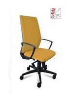 I70 SEDIA DIREZIONALE RIVESTITA CON SUPPORTO LOMBARE