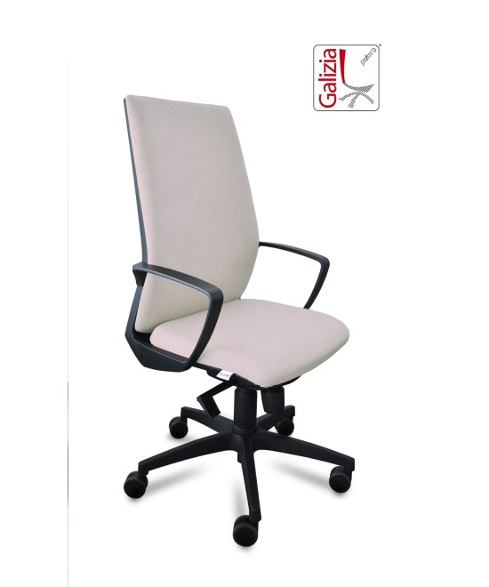 I70 SEDIA DIREZIONALE RIVESTITA CON SUPPORTO LOMBARE