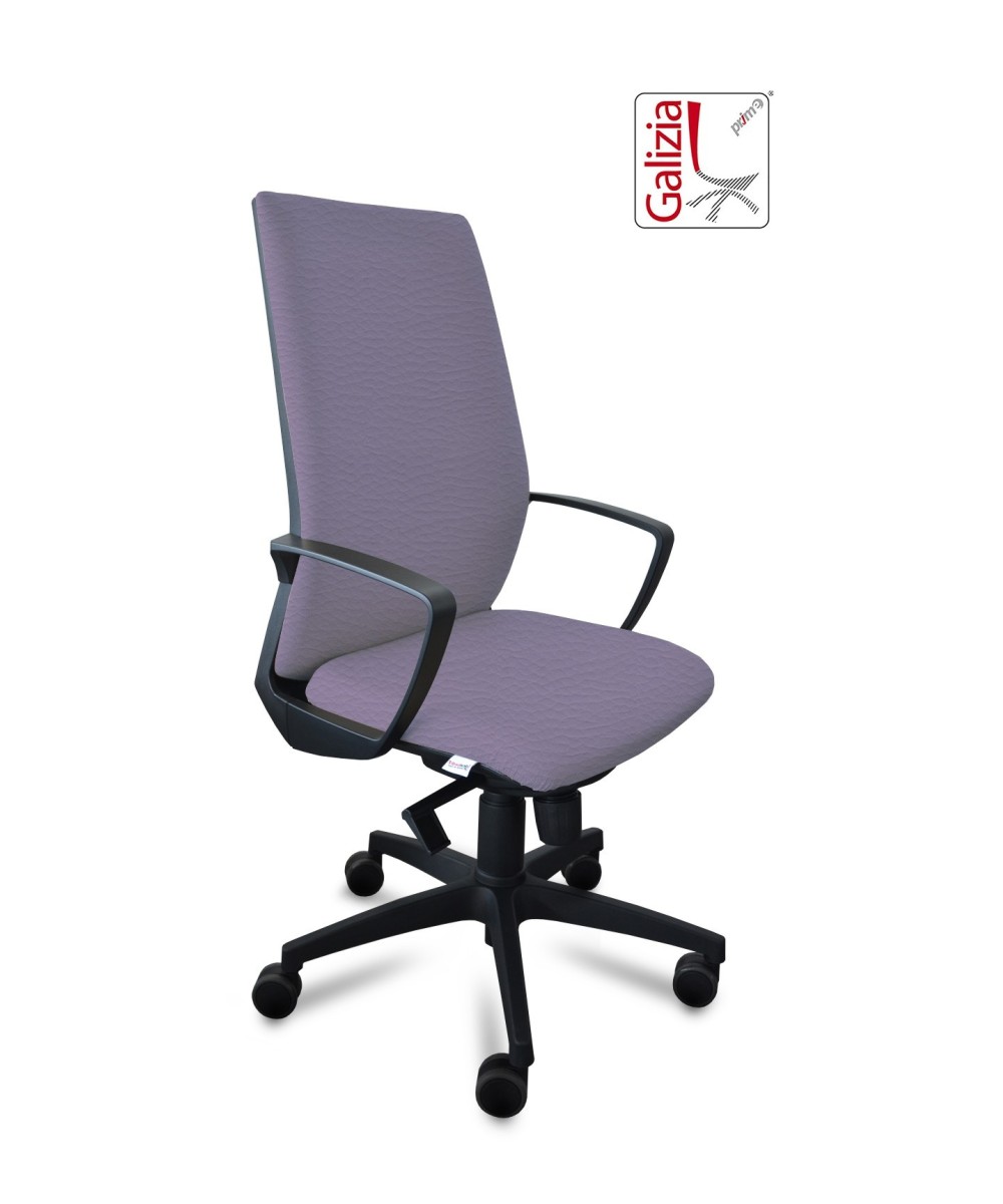 I70 SEDIA DIREZIONALE RIVESTITA CON SUPPORTO LOMBARE