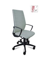 I70 SEDIA DIREZIONALE RIVESTITA CON SUPPORTO LOMBARE