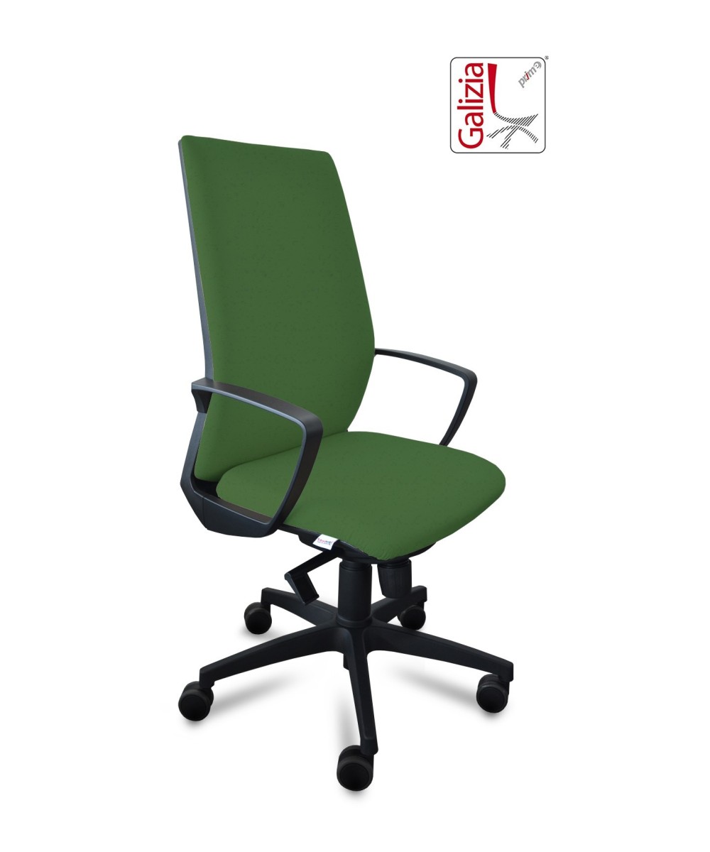 I70 SEDIA DIREZIONALE RIVESTITA CON SUPPORTO LOMBARE