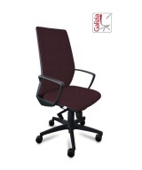 I70 SEDIA DIREZIONALE RIVESTITA CON SUPPORTO LOMBARE