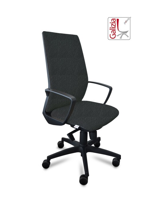 I70 SEDIA DIREZIONALE RIVESTITA CON SUPPORTO LOMBARE