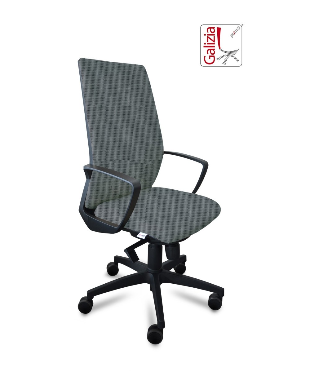 I70 SEDIA DIREZIONALE RIVESTITA CON SUPPORTO LOMBARE