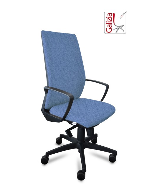 I70 SEDIA DIREZIONALE RIVESTITA CON SUPPORTO LOMBARE