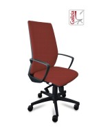 I70 SEDIA DIREZIONALE RIVESTITA CON SUPPORTO LOMBARE