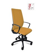 I70 SEDIA DIREZIONALE RIVESTITA CON SUPPORTO LOMBARE