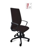 I70 SEDIA DIREZIONALE RIVESTITA CON SUPPORTO LOMBARE