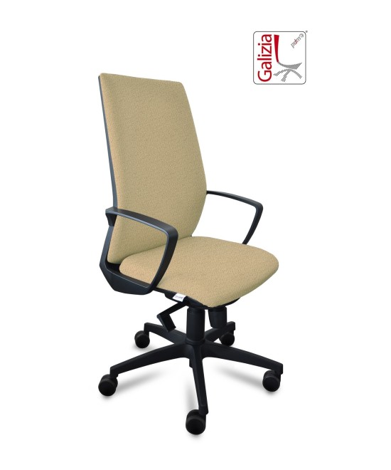 I70 SEDIA DIREZIONALE RIVESTITA CON SUPPORTO LOMBARE