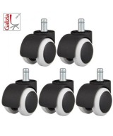 BASE IN PLASTICA NERA D.600 + RT IN GOMMA