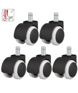 BASE CROMATA 640mm + RUOTE IN GOMMA