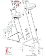 REGGINPIEDI IN POLIURETANO REGOLABILE IN ALTEZZA
