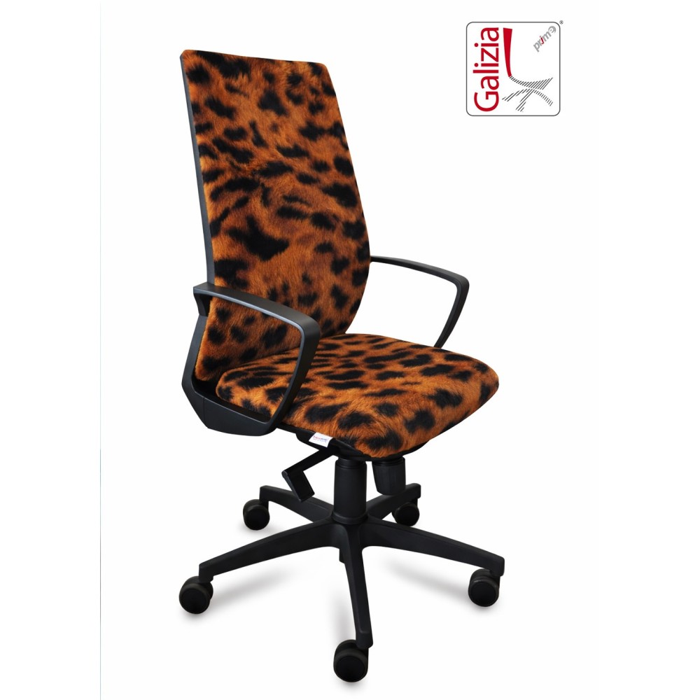 I70 SEDIA DIREZIONALE RIVESTITA CON SUPPORTO LOMBARE