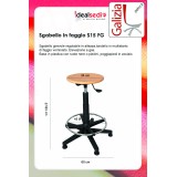 S15FG  SGABELLO IN FAGGIO