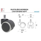 KIT DI RICAMBIO PER SEDIA DA UFFICIO CROMATO