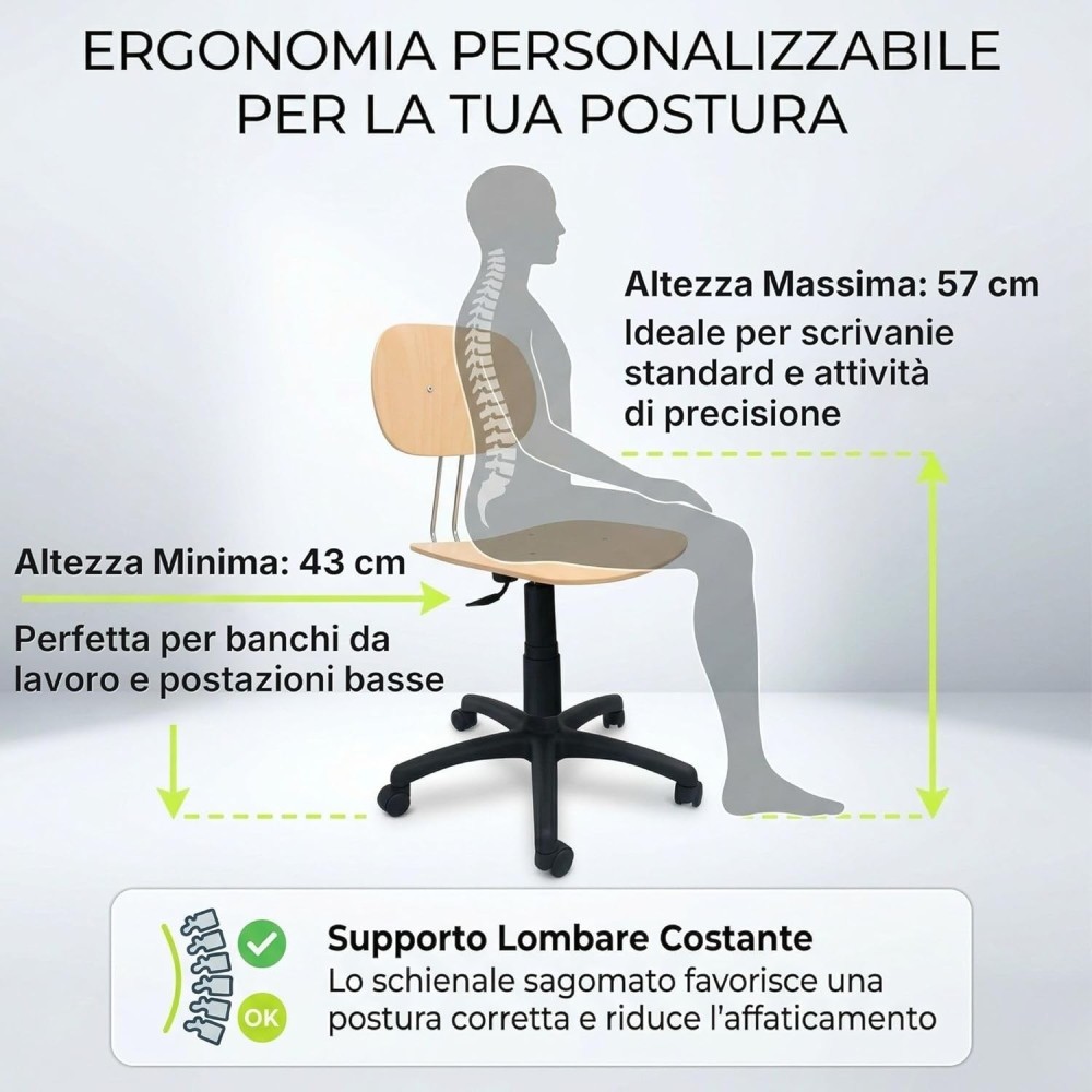 3300FG  SEDIA IN FAGGIO