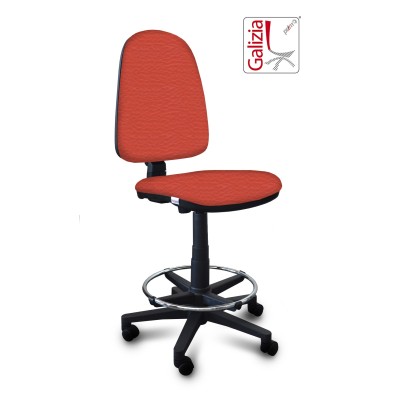 S3300 SGABELLO ALTO CON SCHIENALE ALTO E POGGIAPIEDI