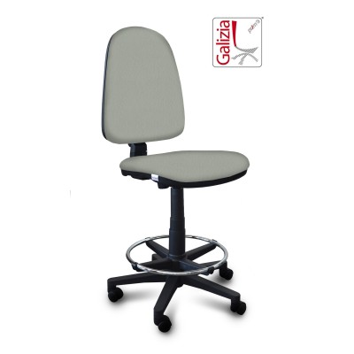 S3300 SGABELLO ALTO CON SCHIENALE ALTO E POGGIAPIEDI
