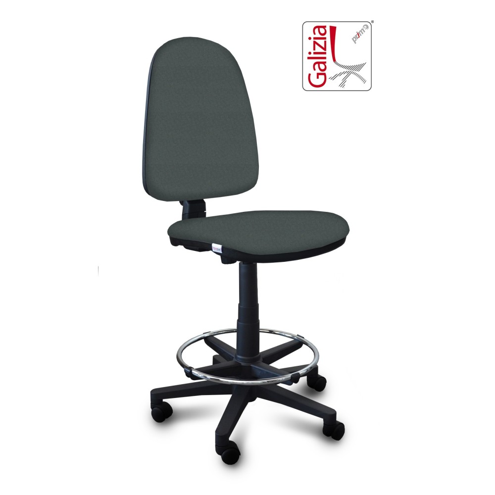 S3300 SGABELLO ALTO CON SCHIENALE ALTO E POGGIAPIEDI