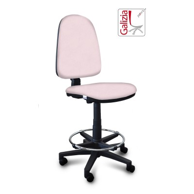 S3300 SGABELLO ALTO CON SCHIENALE ALTO E POGGIAPIEDI