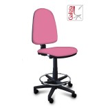 S3300 SGABELLO ALTO CON SCHIENALE ALTO E POGGIAPIEDI