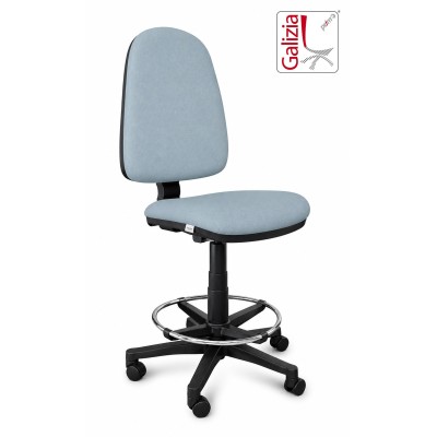S3300 SGABELLO ALTO CON SCHIENALE ALTO E POGGIAPIEDI