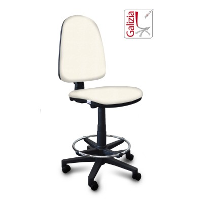 S3300 SGABELLO ALTO CON SCHIENALE ALTO E POGGIAPIEDI