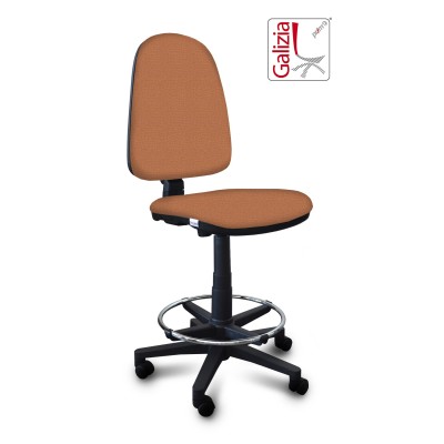 S3300 SGABELLO ALTO CON SCHIENALE ALTO E POGGIAPIEDI