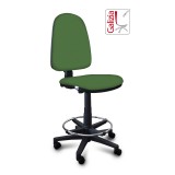 S3300 SGABELLO ALTO CON SCHIENALE ALTO E POGGIAPIEDI