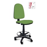 S3300 SGABELLO ALTO CON SCHIENALE ALTO E POGGIAPIEDI