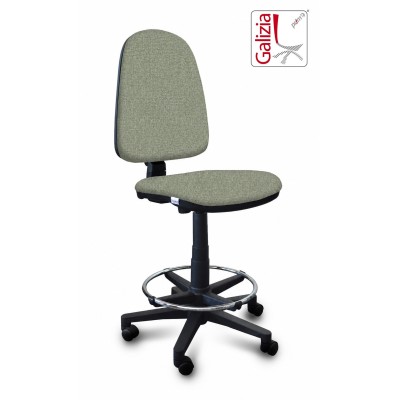 S3300 SGABELLO ALTO CON SCHIENALE ALTO E POGGIAPIEDI