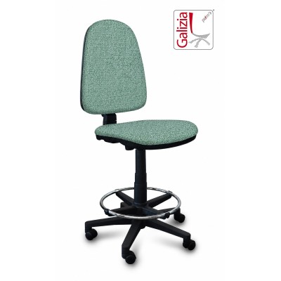 S3300 SGABELLO ALTO CON SCHIENALE ALTO E POGGIAPIEDI