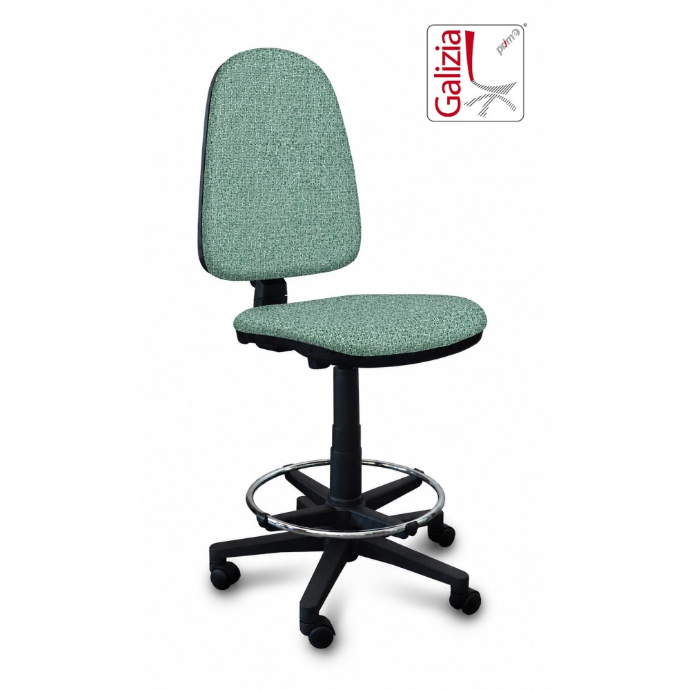 S3300 SGABELLO ALTO CON SCHIENALE ALTO E POGGIAPIEDI