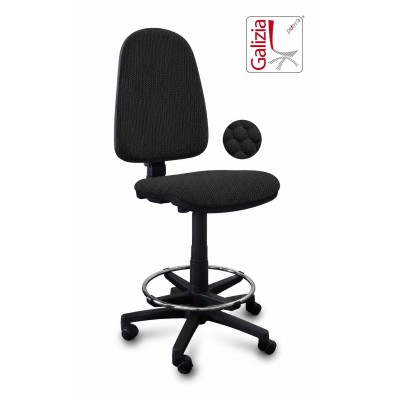 S3300 SGABELLO ALTO CON SCHIENALE ALTO E POGGIAPIEDI