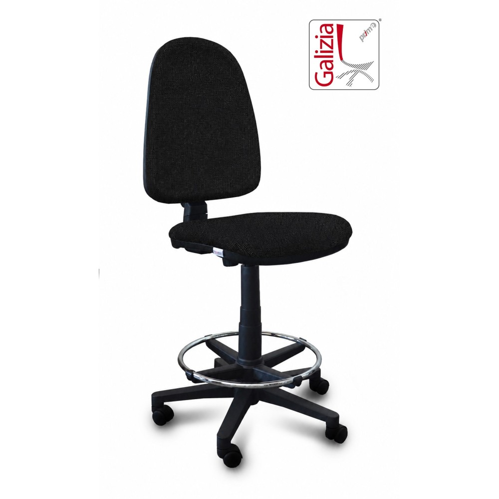 S3300 SGABELLO ALTO CON SCHIENALE ALTO E POGGIAPIEDI