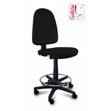 S3300 SGABELLO ALTO CON SCHIENALE ALTO E POGGIAPIEDI