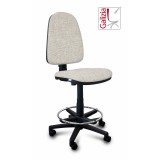 S3300 SGABELLO ALTO CON SCHIENALE ALTO E POGGIAPIEDI