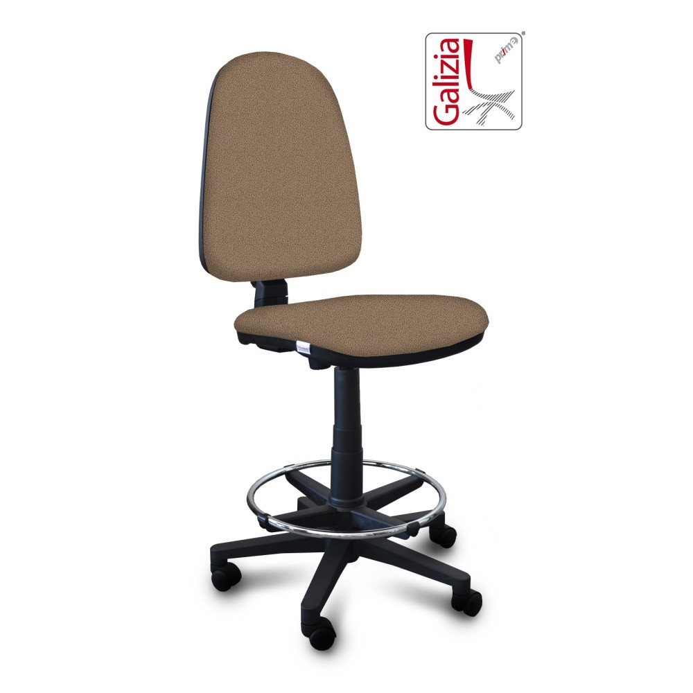 S3300 SGABELLO ALTO CON SCHIENALE ALTO E POGGIAPIEDI