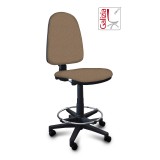 S3300 SGABELLO ALTO CON SCHIENALE ALTO E POGGIAPIEDI