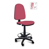 S3300 SGABELLO ALTO CON SCHIENALE ALTO E POGGIAPIEDI