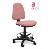 S3300 SGABELLO ALTO CON SCHIENALE ALTO E POGGIAPIEDI